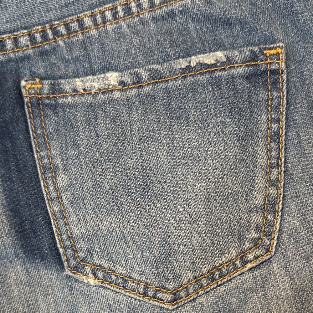 C&C California Ripped Blue Jean Shorts. Size 25 - Picture 7 of 10